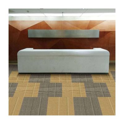 China Natural Washable Carpet Tiles Home Office Hotel Sisal Floor Carpet Tiles 50x50cm for sale