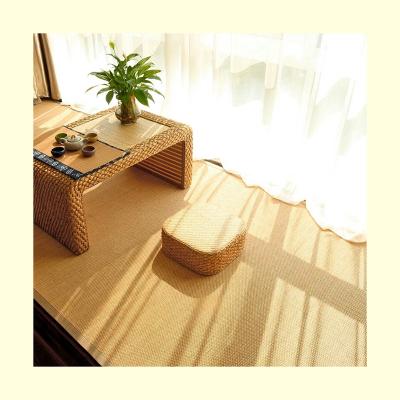 China Washable Wholesale Bamboo Fiber Tatami Mat Cover Mat for sale