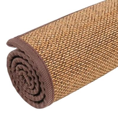 China Washable Natural Fiber Blanket Rug Bamboo Mat for sale