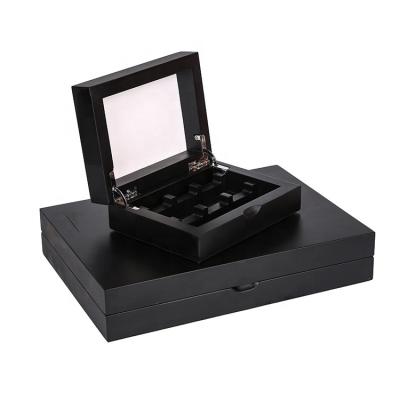 China Luxury Custom Luxury Wooden Gift Packing Crate Tea Bags Storage Box for sale