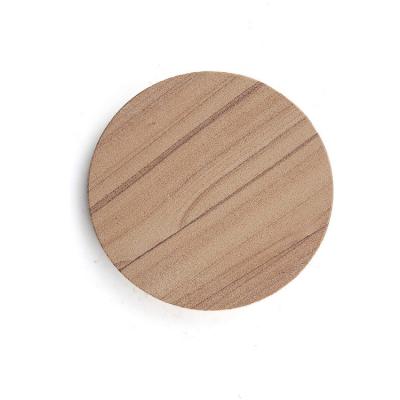 China Sustainable Diy Round Shape Wooden Coaster Epoxy Drink Coaster And Resin Wooden Tea Coaster for sale