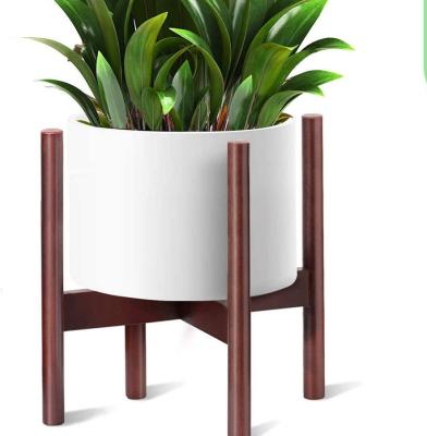 China Plant Eco-Friendly 10 Inch Wooden Rack with 1 Trowel and 1 Rake Beech Wood Flower Rack Pot Rack Plan for sale