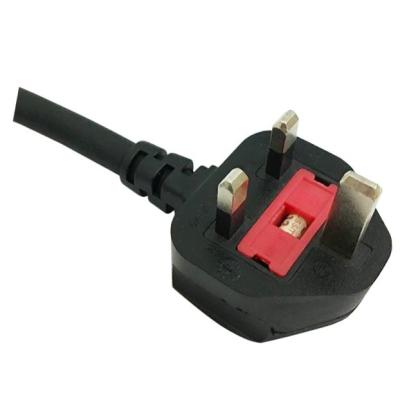 China UK Home Appliance and Power Supply Cord- 3A, 5A, 13A Type G Fuse 250V BS 1363A AC Plug UK Power Cord for sale