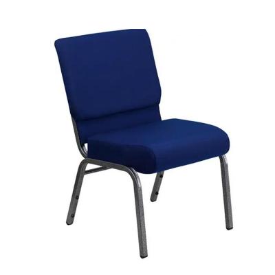 China Theater Padded Church Chairs Navy Chairs For Church Fellowship Hall for sale