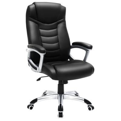 China Silla ejecutiva de cuero ergonómico giratorio ODM Silla de oficina ejecutiva ergonómica en venta