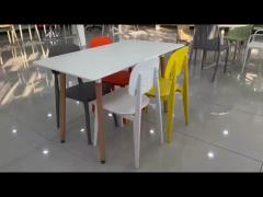 Mail Packing Y Stackable Garden Restaurant Plastic Colors Dining Chairs for Dining Room Furniture