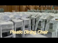 full pp plastic stackable dining chairs oem odm moulded plastic dining chairs