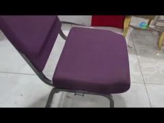 conference black church chairs 10cm cushion church seating chairs