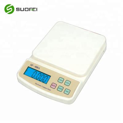 China Kitchen Scales SF-400A Factory Support Low Price Kitchen Digital Scale Kitchen Glass Scale for sale