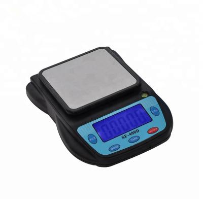 China For Desktop Large Electronic Compact Display Weighing Pan Jewelry Lab Paper Weight Bench Scale sf400d for sale