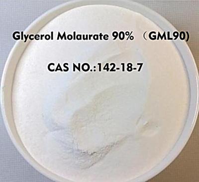 China Milky White Glycerol Monolaurate Lauric Acid Monoglyceride GML for sale