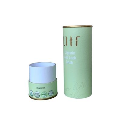 China Recyclable Food Grade Customized Printing Paper Tube For Packaging Tea Or Coffee Dry Food for sale