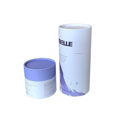 China Recyclable Food Grade Customized Printing Paper Tube For Lipstick Packaging Skin Care for sale