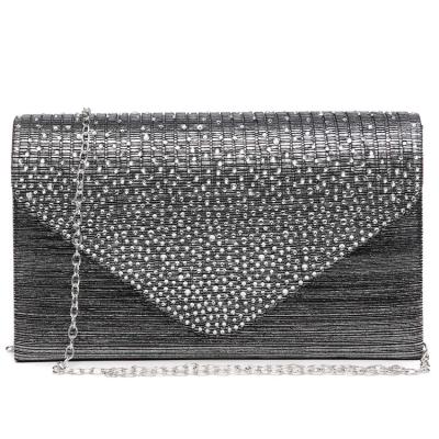 China High Quality New Arrival Women's Luxury Envelope Rhinestone Party Prom Handbag Wedding Purse Shoulder Bag Evening Clutch Bags for sale