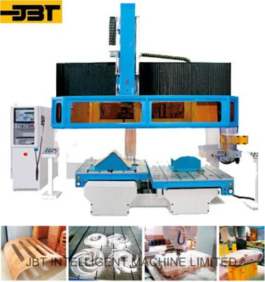 China Aluminum Moving Table CNC Router Five Axis Machining Centers OEM for sale