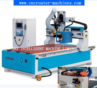 China Auto Tool Changer ATC CNC Router 3 Axis Wood Carving Machine Custom for sale