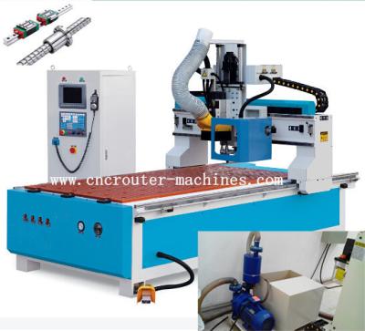 China WPC Board CNC Engraving And Cutting Machine With France Schneider Parts for sale