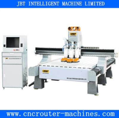 China Furniture Machinery Multi Spindle CNC Router , Steel Structure Lathe Bed for sale