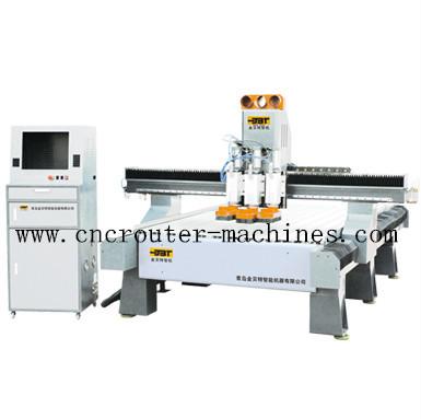 China Large Woodworking Machine Multi Spindle CNC Router Have Opeation Book for sale