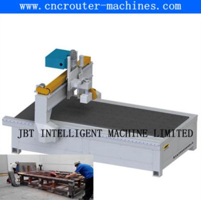 China OEM Mechanical CNC Wood Engraving Machine with Cut Saw 2.2KW for sale