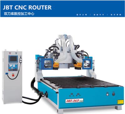 China Double Position ATC CNC Router Used In Woodworking Workpieces Making for sale