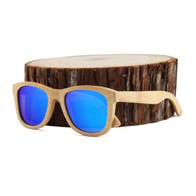 China Fashion Sunglasses High Quality Handmade Bamboo Sunglasses Polarized Spring Hinge Men Sports Bamboo Sunglasses for sale