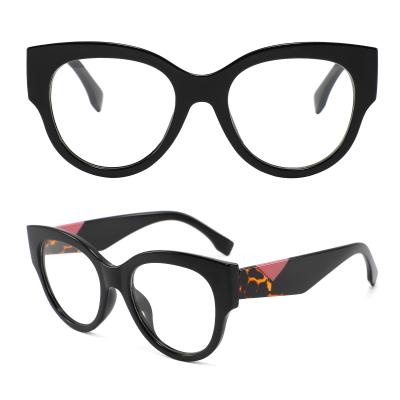 China Fashion Glasses Frames Fashion Custom Optical Frame Men's Decorative Glass Eye Glass Frames Clear for sale