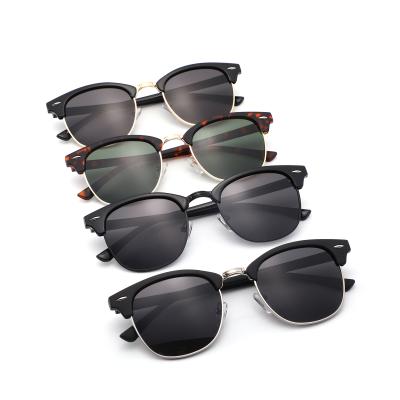 China High Quality Classic Fashion Sunglasses Custom PC Polarized UV400 Sunglasses For Men Sun Glasses for sale