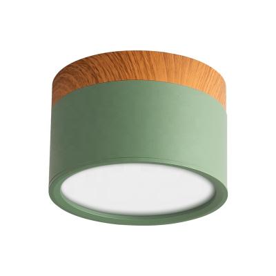 China Modern Spot Light Nordic Outdoor Mounted Round Ceiling Light Round Lamp Recessed Home Decor Fixture LED Wall Ceiling Lamps Light for sale