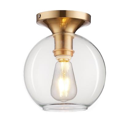 China Surface Mounted Home Decorative Ceiling LED Glass Lamp For Home And Hotel for sale