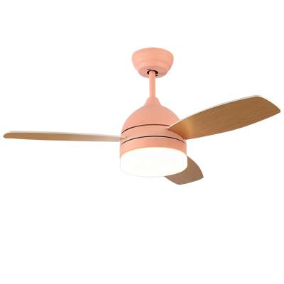 China Colorful Modern LED Modern Cartoon Ceiling Fan Lamp For Kids Room for sale