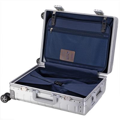 China 21GS Aluminum Wholesales Luxury Bag Travel Suitcase Luggage Designer Travel Luggage Set for sale