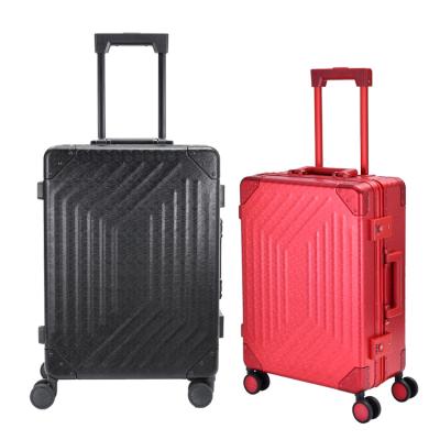 China ODM 11E Black China Aluminum Products Customize Design Logo Aluminum Suitcase for sale