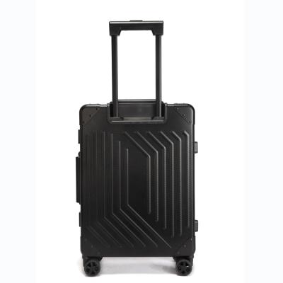 China 02/24 Inch 100%aluminum New Design Aluminum Suitcase Case 11E Luggage Trolley Trolley Case OEM Series for sale