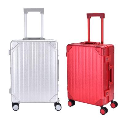 China 11B Aluminum Travel Box Suitcase OEM ODM Aluminum Sliver China Products for sale