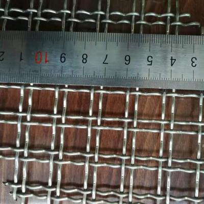 China Wire Mesh 304 Stainless Steel Crimped Metal Mesh Decorative Wire Mesh For Cabinets&stairs for sale