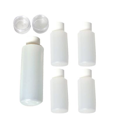 China Lightweight Outdoor Camping 7 Travel Bottles Empty Bottles Toiletries Rise for sale