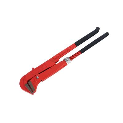 China Cutting Nose Pipe Wrench PVC Angled Handle 90 Degree for sale