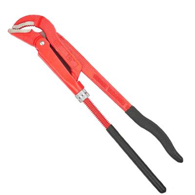 China Cutting Nose Bent Pipe Wrench PVC Handle S Type for sale