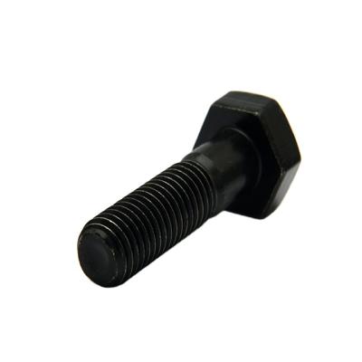 China Black Coated High Strength Stainless Steel Grade 8.8/10.9/12.9 Carbon Steel Hex Head Bolt DIN 931/DIN 933 for sale