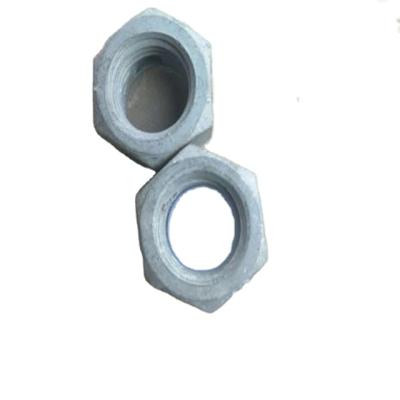 China DIN934 Heavy Industry Factory Manufacturer HDG Carbon Steel Hex Nut for sale