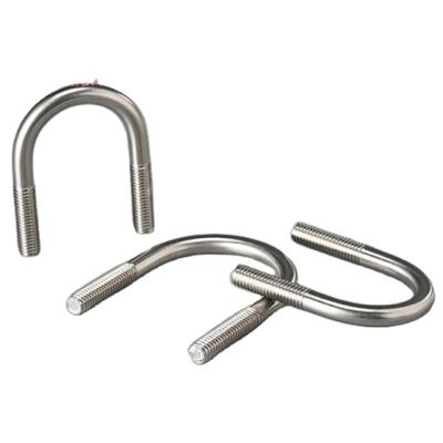 China Stainless Steel U Shape Bolts With H.D.G / Galvanized With Galvanized / Black /Yellow Blue White for sale