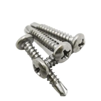 China General Industry Carbon Steel Cross Half Round Head Self Drilling Screws for sale