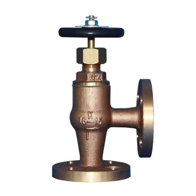 China Marine Bronze Angle Valve JIS F7304 16K IMPA750151 IMPA750152 IMPA750153 IMPA750154 IMPA750155 for sale