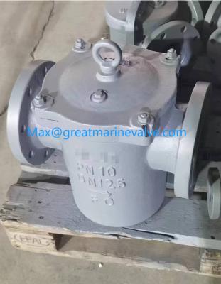 China MARINE DIN CAST IRON BASKET TY MUD BOX (DIN), STRAIGHT TY, BOTH FLANGED END,  PN10/PN16 IMPA872065/IMPA872066/IMPA872067/IMPA872068/IMPA872069/IMPA872070/IMPA872071/IMPA872073 for sale