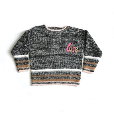 China Cute Anti-wrinkle Design Girls Sweater Dress Baby Kids Cardigan Sweater for sale