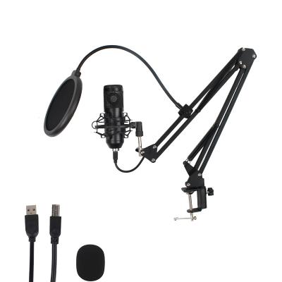 China USB Microphone 2020 Aluminum BM 800 Voice Recording Usb Game MIC Condenser Studio Podcast Condenser Microphone 48KHZ for sale