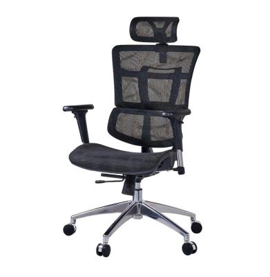 China Foshan Manufacturer Furniture Commercial Ergonomic Chair High Swivel Adjustable Back Office Chair 3D Mesh Chair for sale