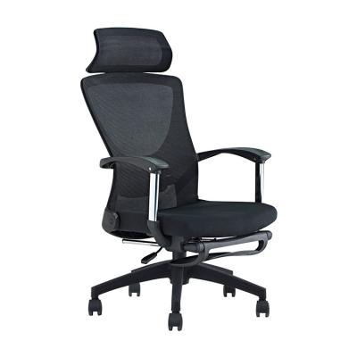 China China Manufacturer Modern Mesh High-back Office Chair Full Ergonomic Swivel Recliner Chair With Foot Rest for sale