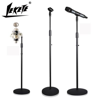 China LEKETE LKT-822A Adjustable microphone stage microphone stand recording microphone stand performance microphone stand for sale